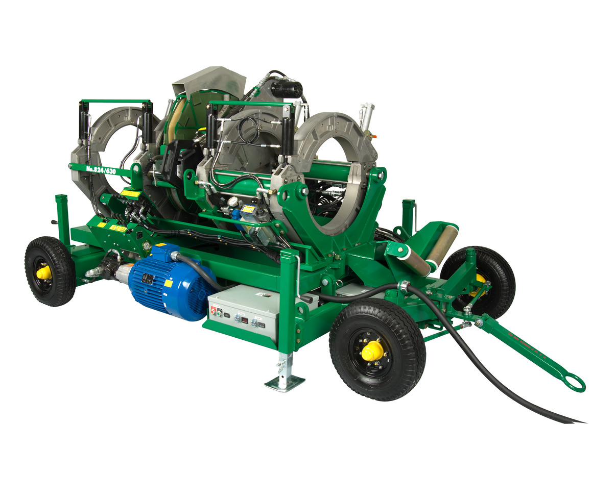 McElroy Mega Mac 824 fusión HDPE