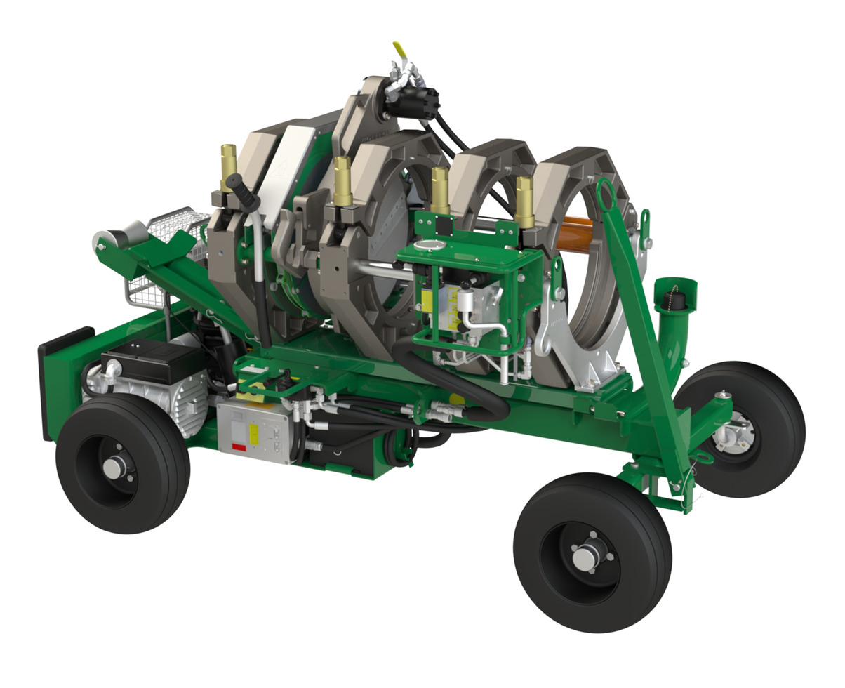 McElroy Rolling 618 manual clamping HDPE