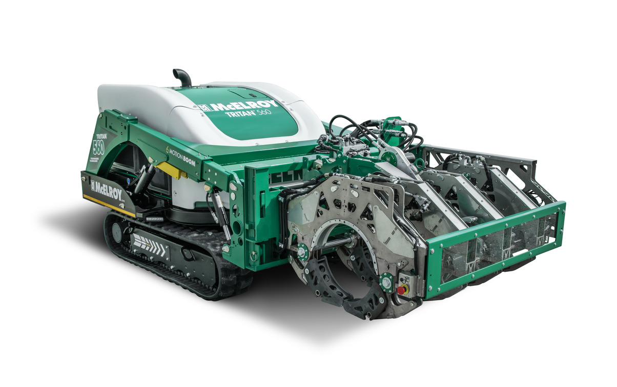 McElroy Tritan 560 fusión a tope HDPE