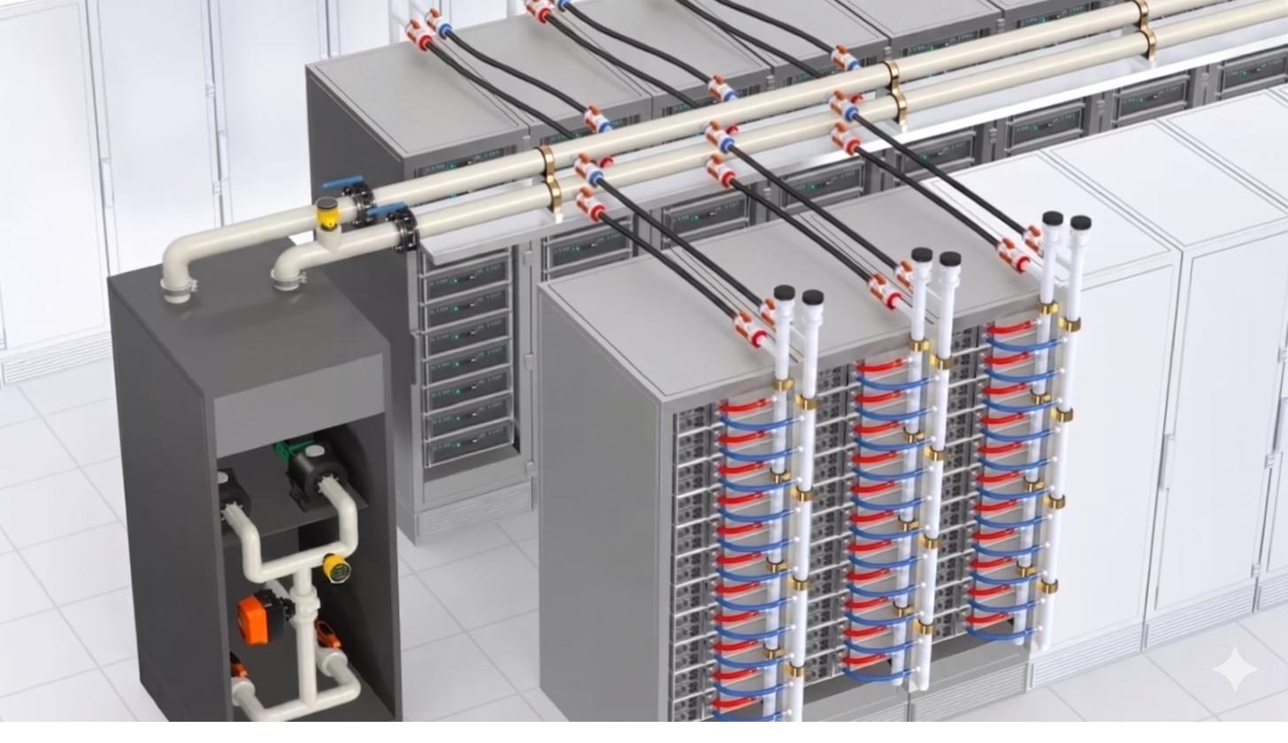 Data center tubería HDPE
