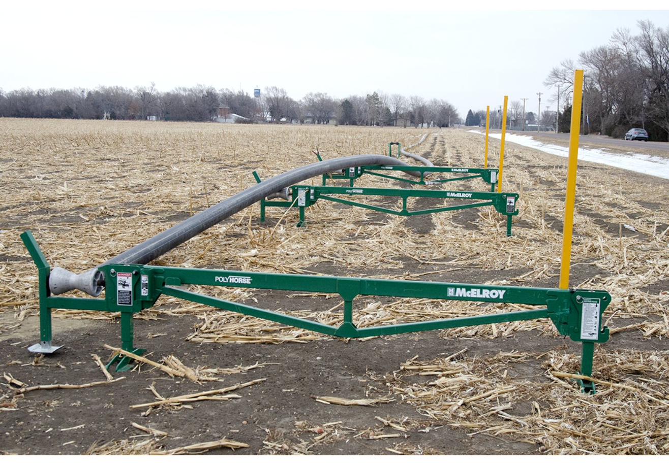 Riego agrícola tubería HDPE